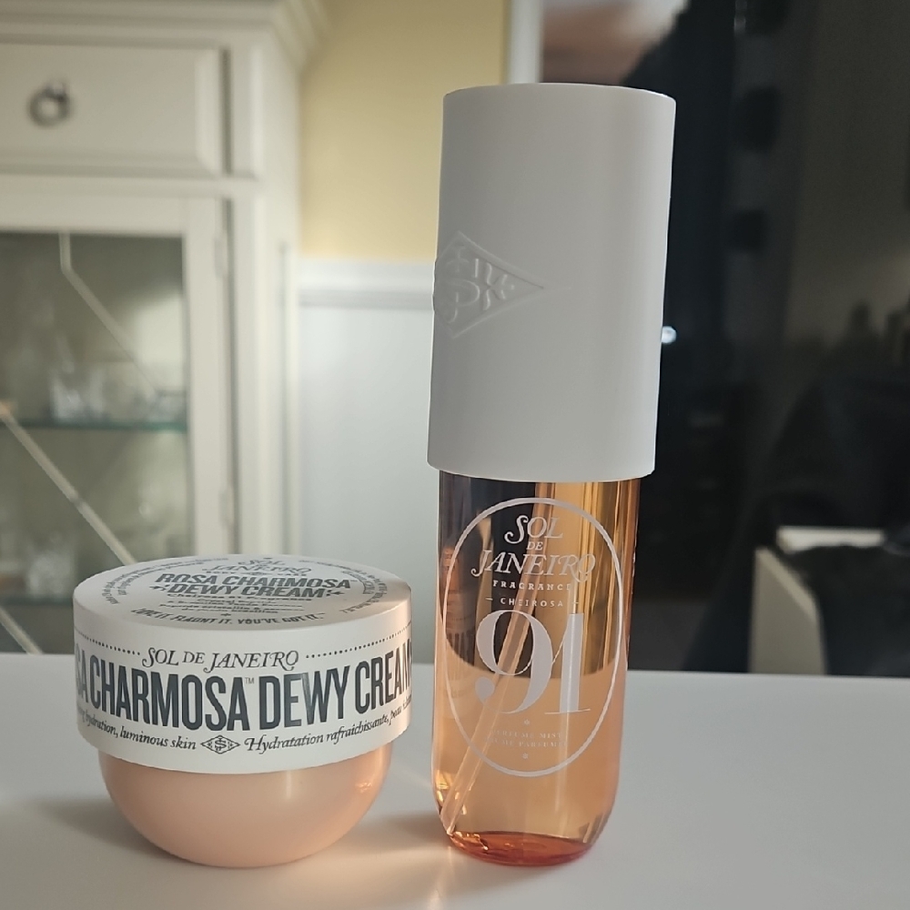 Sol De Janeiro Rosa Charmosa Dewy Cream And Fragrance Mist